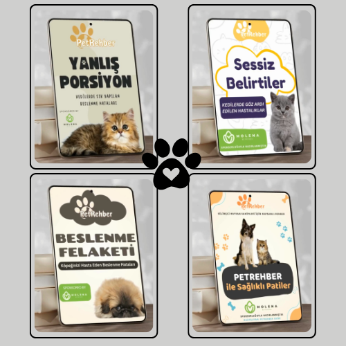 PetRehber e-Kitapları Molena Bitkisel ile
